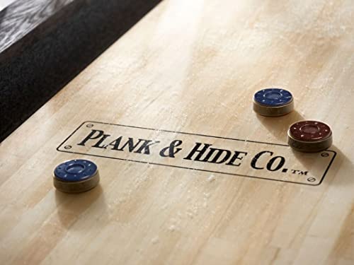 Empire USA Plank & Hide - Fulton Shuffleboard Table (12') Black