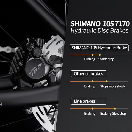 SAVADECK Carbon Road Bike Lightweight 24-Speed Black
