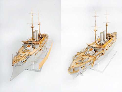 MK.1 Design 1:200 IJN Battleship Mikasa Detail-up Parts Value Pack White
