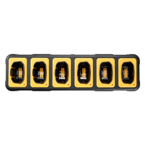 DEWALT DXFRS300 Heavy Duty Walkie Talkies Waterproof Rechargeable Yellow 48 Pack