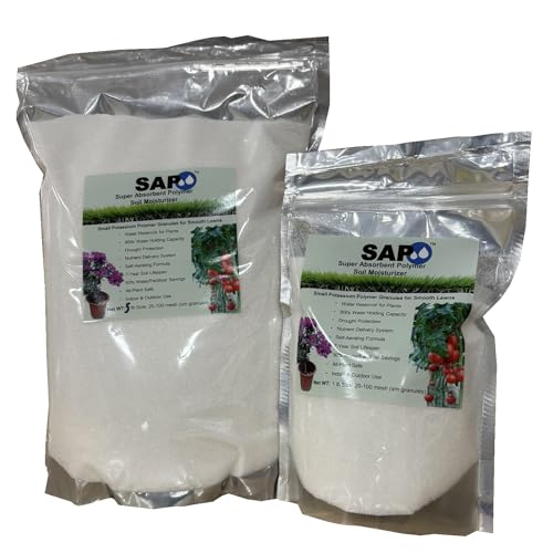 Soil Vigor SAP Superabsorbent Polymer Soil Moisturizer & Hydration Enhancer 45 Pounds