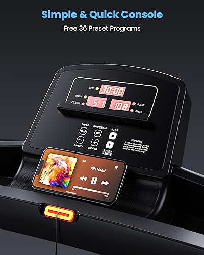OMA Foldable Treadmill Black