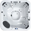 Luxuria Spas Aspen 7-Person 43-Jet Hot Tub Homemade White/Coffee