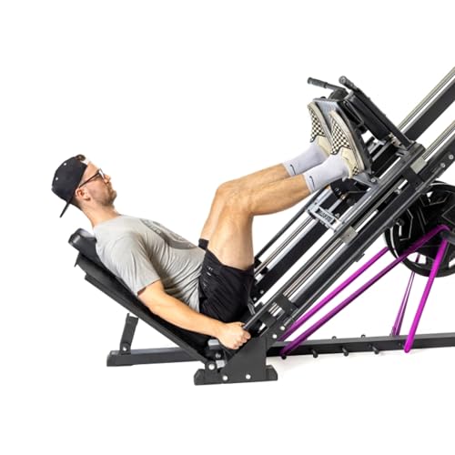 Bells of Steel Leg Press Hack Squat Machine Black