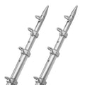 TACO Metals Aluminum Tele-Outrigger Pole 1-1/2" x 18' Silver