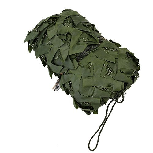 WarmHeartting Camo Netting for Decoration Green