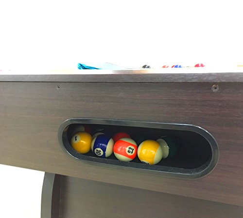 SIMBAUSA Billiard Pool Table 7 Feet Snooker Full Set Accessories Game mod. Blue SEA Blue