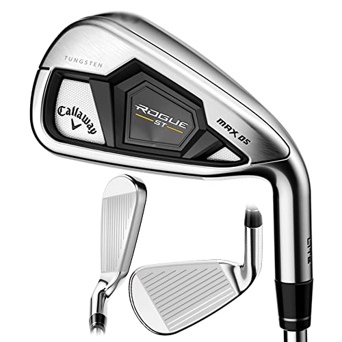 Callaway Rogue ST Max OS Lite Iron Set Graphite Right Hand Silver