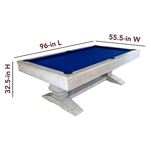 Hathaway Montecito 8-ft Pool Table Driftwood Finish