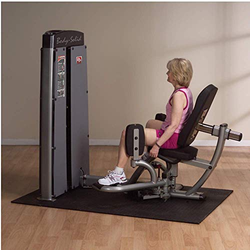 Body-Solid DIOT Pro Dual Inner and Outer Thigh Component Grey Black