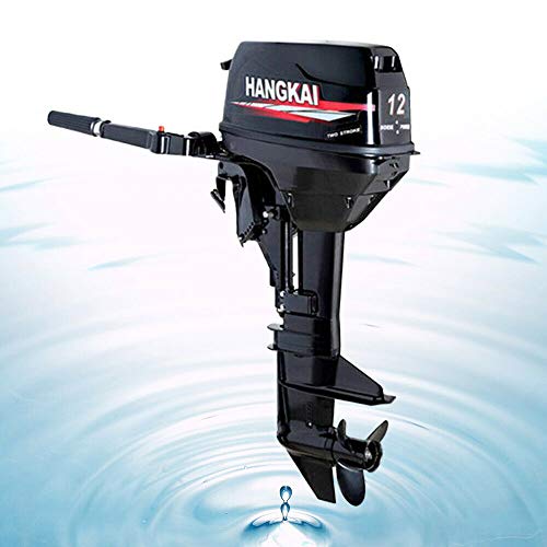DUYIWAA 12HP 2-Stroke Heavy Duty Outboard Motor Engine for Fishing Boats