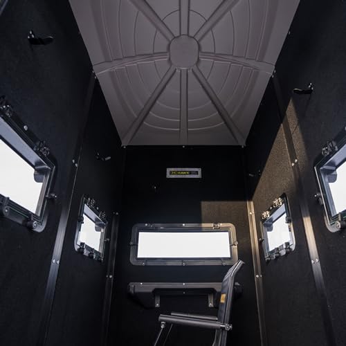Hawk Double Hunting Box Blind with 10ft Elite Tower Multi