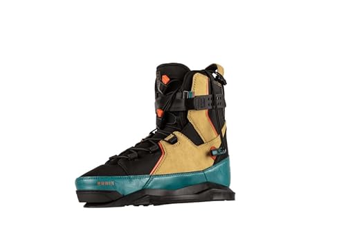 Ronix Wakeboard Binding Atmos EXP Intuition Desert Moss/Ocean Brown-Blue-Black 6-7