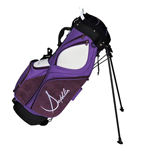 Sephlin - Sephlin Ultra Lite Womens Golf Bag 34" Stand Tall Pink White Purple Silver Gray