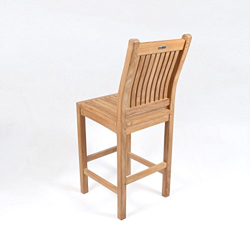 Tortuga Outdoor Jakarta 3 Piece Patio Bar Set Teak