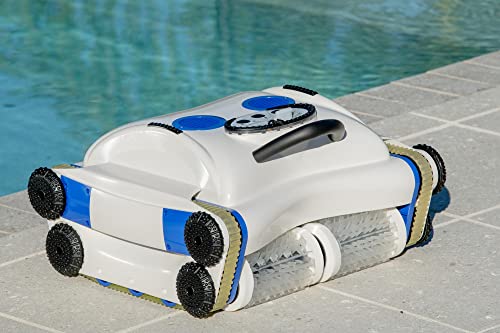 POOL BLASTER CX-1 Cordless Robotic Pool Cleaner White