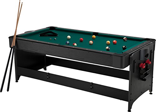 Fat Cat Original 3-in-1 Pockey Multi-Game Table - Air Hockey, Billiards, Table Tennis Green