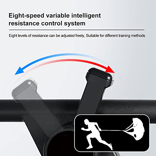 WOLFMATE Fitness Curved Treadmill Air Runner Black