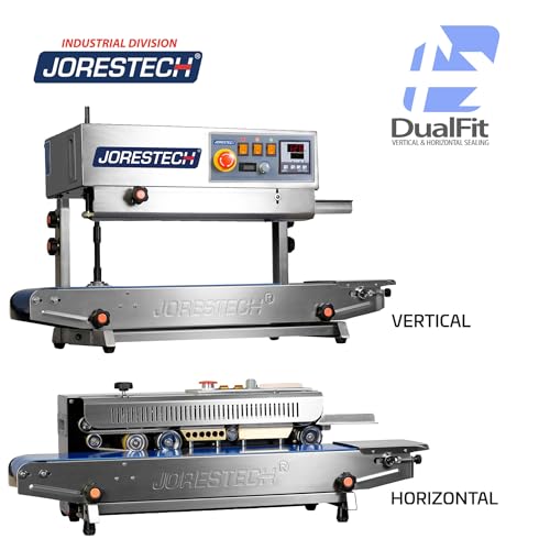 JORESTECH Continuous Band Sealer CBS-730-D-N with Digital Temperature Control Stainless Steel