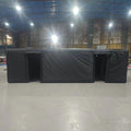 Alessia Cara Large Inflatable Haunted Maze Black (23.6x11.8x6.6ft with Blower)