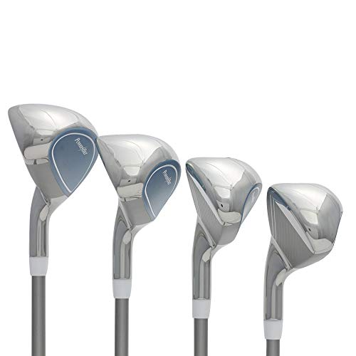 PowerBilt Petite Lady's Golf EX-550 Hybrid Iron Set #4-7 - Lady Flex Right Handed