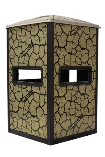 MUDDY Gunner Box Blind Steel Wall Cracked MUD CAMO Multi