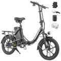 HOVERFLY H3 16" Folding Electric Bike 500W Black