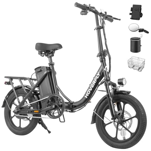 HOVERFLY H3 16" Folding Electric Bike 500W Black