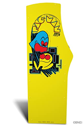 ARCADE1UP PAC-Man Deluxe Arcade Machine 5ft 14 Classic Games Yellow