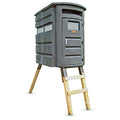 Guide Gear 2-Man Deluxe Condo Hunting Blind with Bonus Shelf Grey