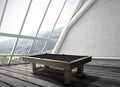 Empire USA Plank & Hide - Monroe Billiard Pool Table (8') Charcoal