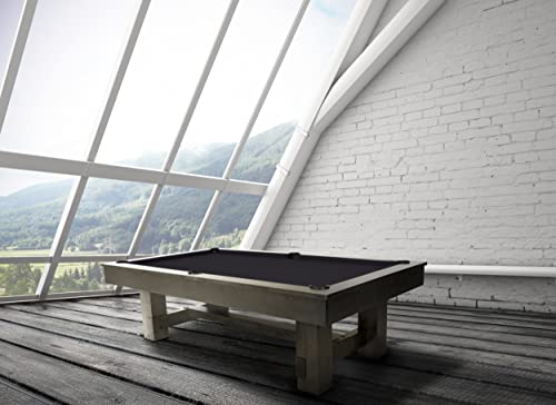 Empire USA Plank & Hide - Monroe Billiard Pool Table (8') Charcoal