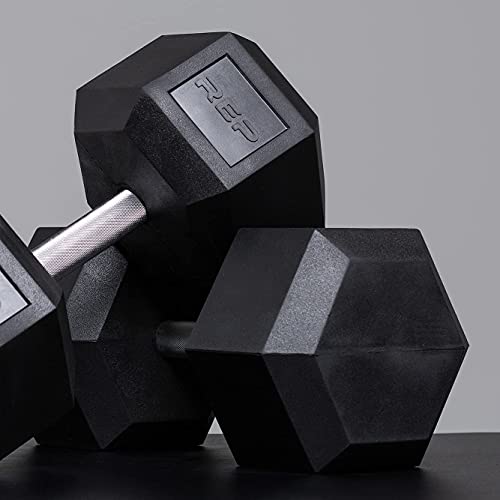 REP Rubber Hex Dumbbell Set 5-75 lb Low Odor Set B