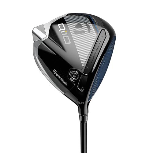 TaylorMade Golf Qi10 Driver 9 Degree Diamana Stiff Left Handed Silver