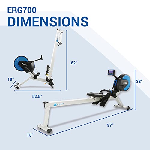 XTERRA Fitness ERG700 Rower Black