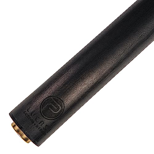 LUCASI LP30 Cue Coffee Wash-Stained Maple Birdseye 6-Point Black Points