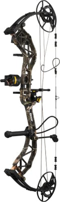 Bear Archery Resurgence Ready to Hunt Compound Bow Package 60 lb Left Hand Mossy Oak Break Up Country DNA