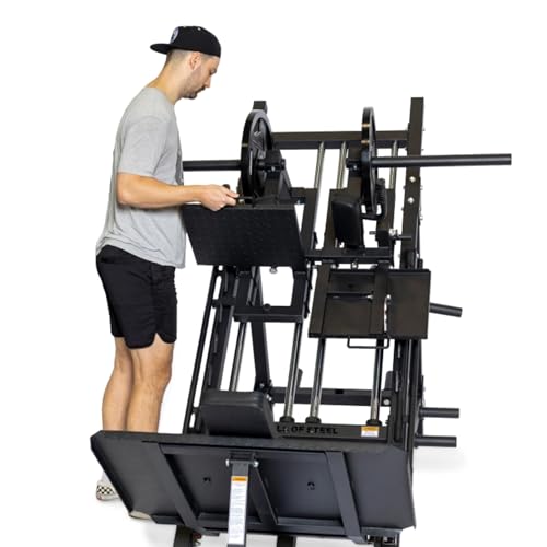 Bells of Steel Leg Press Hack Squat Machine Black