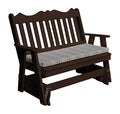 A & L Furniture Co. Royal English Recycled Plastic 5ft Glider Chair