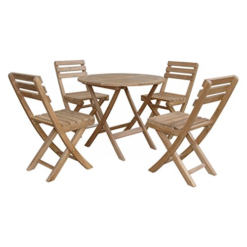 Anderson Teak Chester Alabama Bistro Set Multi Color