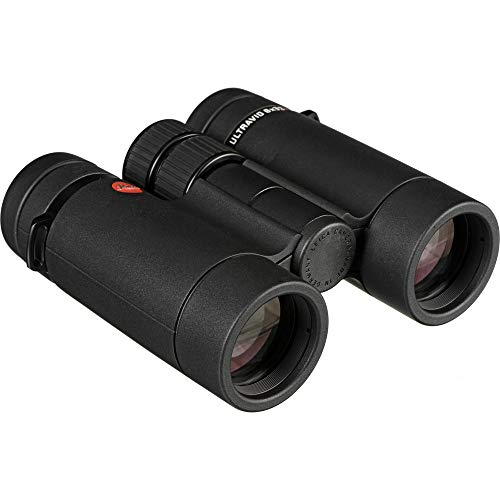 Leica 8x32 Ultravid HD-Plus Binoculars Bundle with Backpack, Monopod, Cleaning Set, Cap Keepers, and Neck Strap