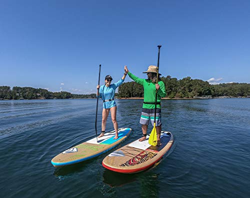 Boardworks Versa Recreational Stand Up Paddleboard Bamboo/Blue