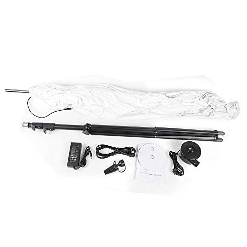 ZHFEISY LED Inflatable Balloon with Tripod Stand for Event Advertising LED White Light