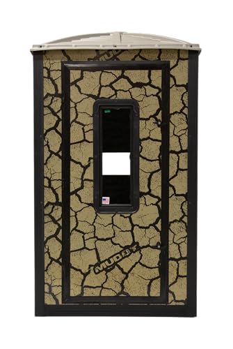 MUDDY Gunner Box Blind Steel Wall Cracked MUD CAMO Multi