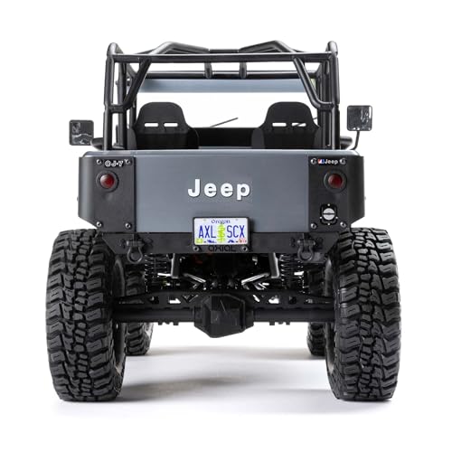 Axial RC Truck 1/10 SCX10 III Jeep CJ-7 4WD Brushed RTR Grey