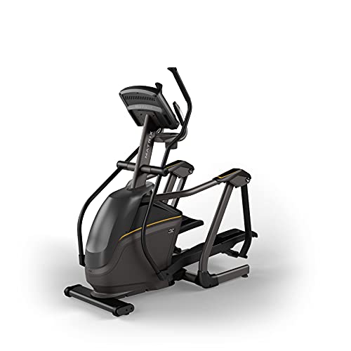 Matrix Fitness E30 Elliptical Trainer with XIR Console Black/Yellow