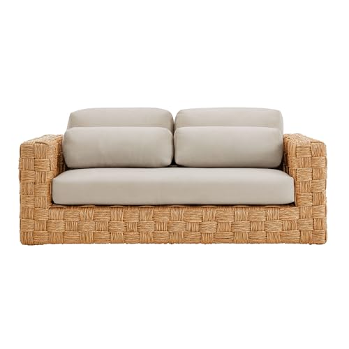 Modway Thames Sofa Natural Light Gray