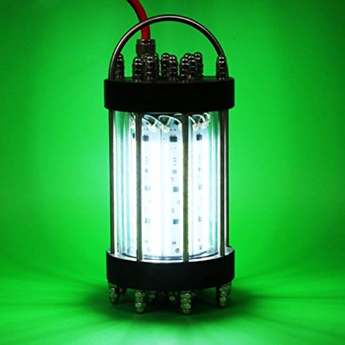 efuture IP68 600W LED Underwater Fishing Light Green