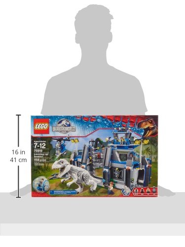 LEGO Jurassic World Indominus Rex Breakout 75919 Building Kit Multicolor