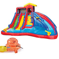 BANZAI Hydro Blast Inflatable Water Park for Kids Multicolor